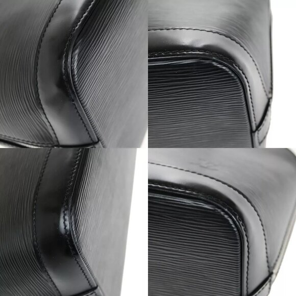 LOUIS VUITTON LV Alma PM Hand Bag Epi Leather Noir Black - Picture 4 of 13